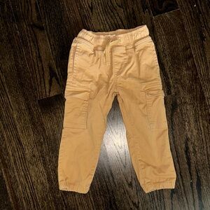 Tucker + Tate Tan khaki cargo jogger Pants